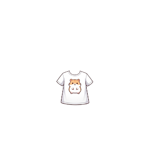 볼빵빵 귀여운 햄스터 티셔츠
