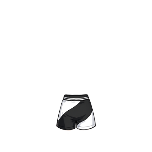 시크한 블랙앤화이트 배색 바지