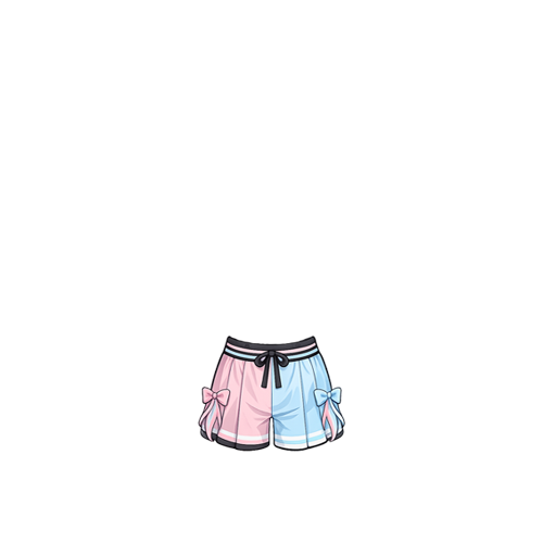블랙 테이스트 솜사탕 바지